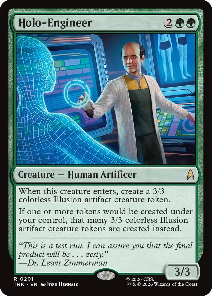 Image for Holo-Engineer (Star Trek) (201) (TRK) - Magic: The Gathering