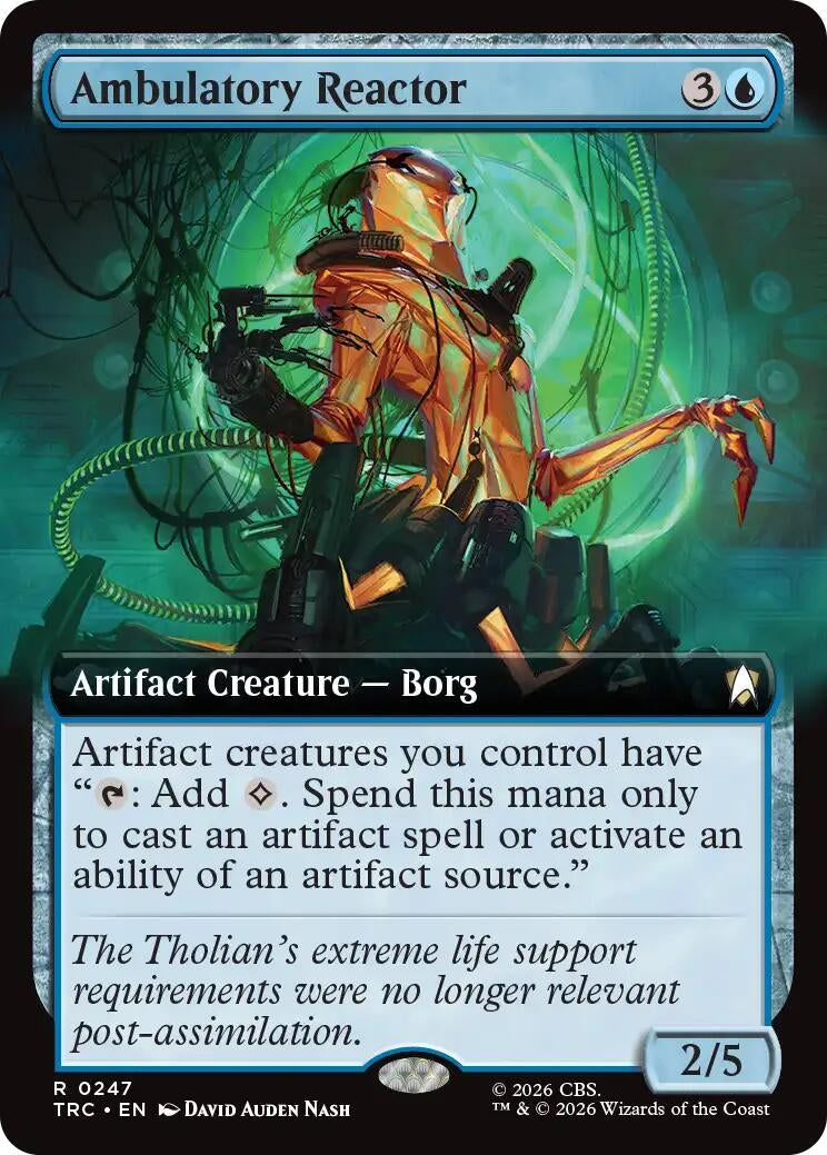 Image for Ambulatory Reactor (Extended Art) (Commander: Star Trek) (247) (TRC) - Magic: The Gathering
