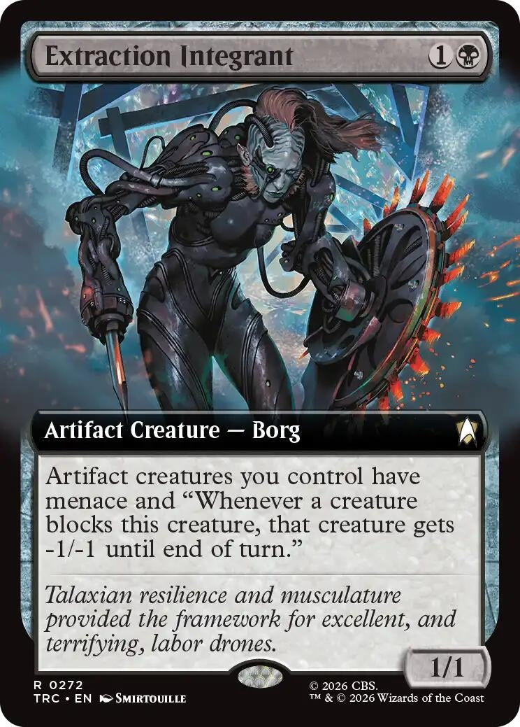 Image for Extraction Integrant (Extended Art) (Commander: Star Trek) (272) (TRC) - Magic: The Gathering
