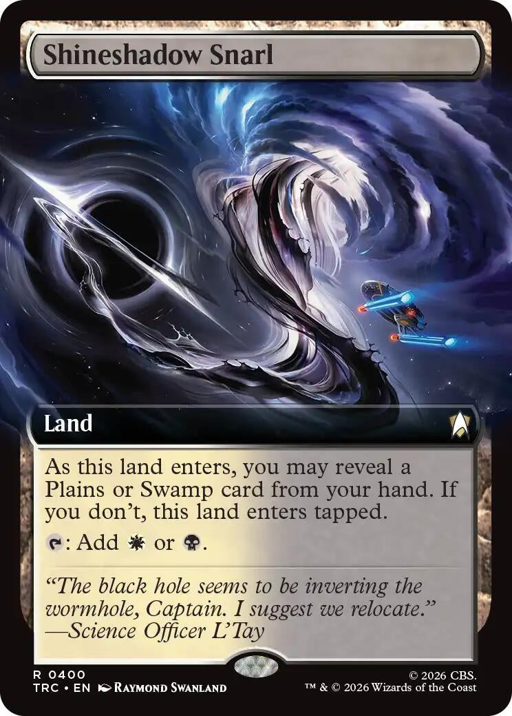 Image for Shineshadow Snarl (Extended Art) (Commander: Star Trek) (400) (TRC) - Magic: The Gathering