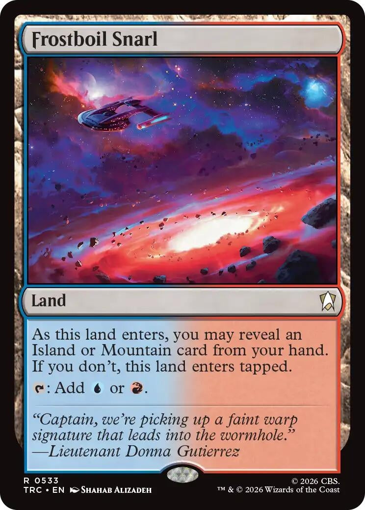 Image for Frostboil Snarl (Commander: Star Trek) (533) (TRC) - Magic: The Gathering