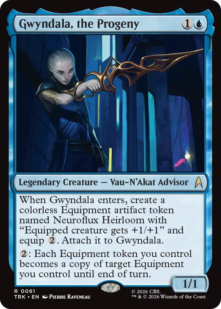 Image for Gwyndala, the Progeny (Star Trek) (61) (TRK) - Magic: The Gathering