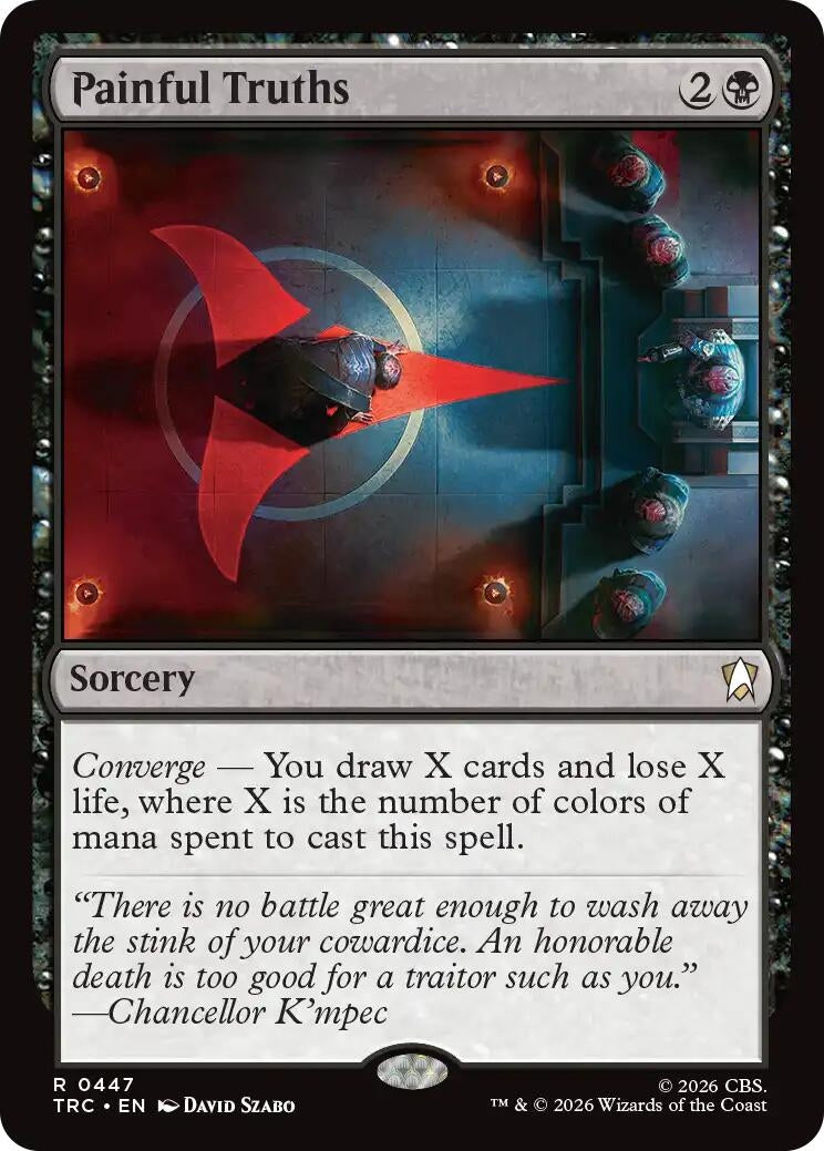 Image for Painful Truths (Commander: Star Trek) (TRC) - Magic: The Gathering