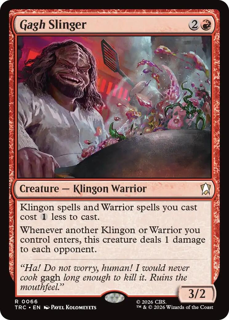 Image for Gagh Slinger (Commander: Star Trek) (TRC) - Magic: The Gathering