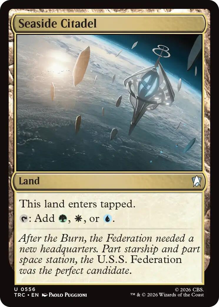 Image for Seaside Citadel (Commander: Star Trek) (556) (TRC) - Magic: The Gathering