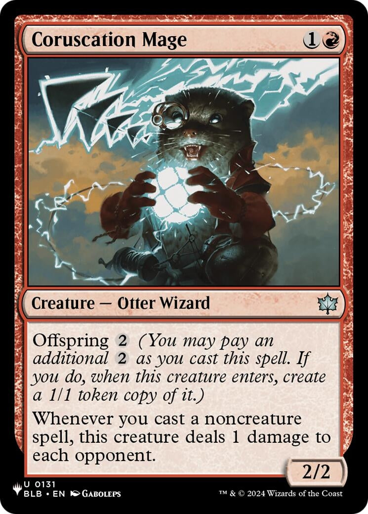 Image for Coruscation Mage (The List Reprints) (LIST) - Magic: The Gathering