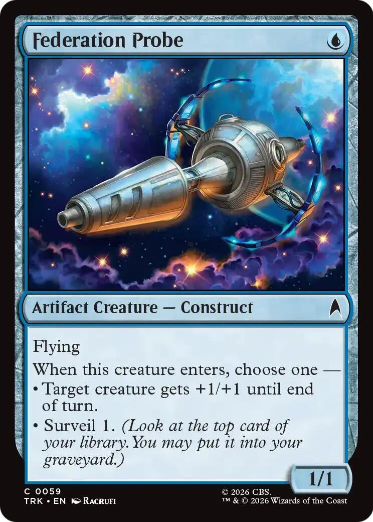 Image for Federation Probe (Star Trek) (TRK) - Magic: The Gathering
