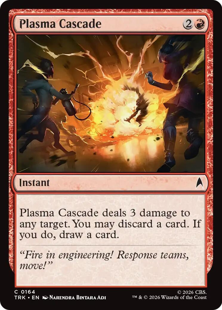 Image for Plasma Cascade (Star Trek) (TRK) - Magic: The Gathering