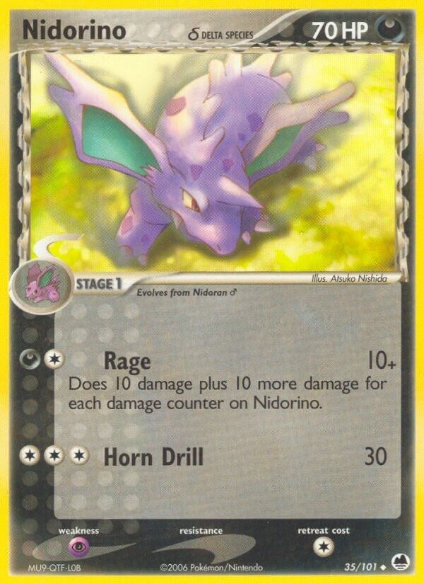 Nidorino (Delta Species) (Dragon Frontiers) (35/101)
