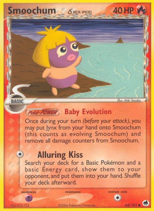 Smoochum (Delta Species) (Dragon Frontiers) (64/101)