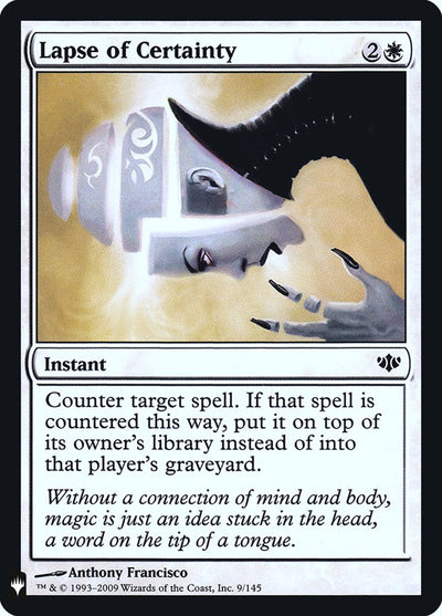 Lapse of Certainty [Mystery Booster]