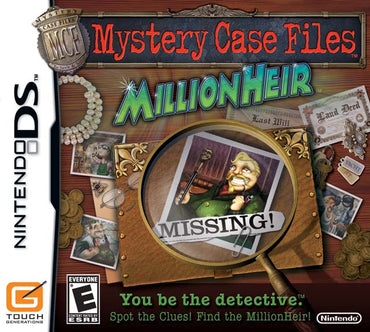 Mystery Case Files: MillionHeir - ds