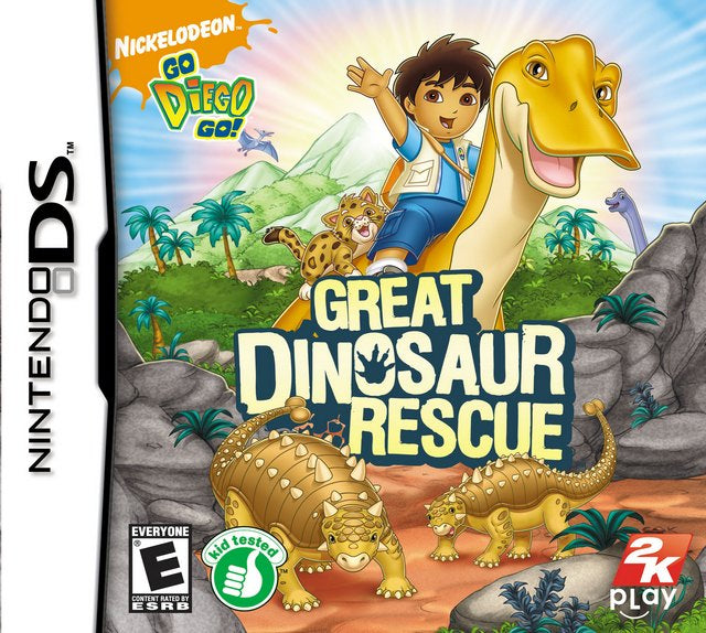 Go Diego Go! Great Dinosaur Rescue - ds