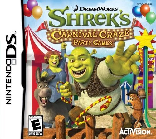 Shrek's Carnival Craze Party Games - ds