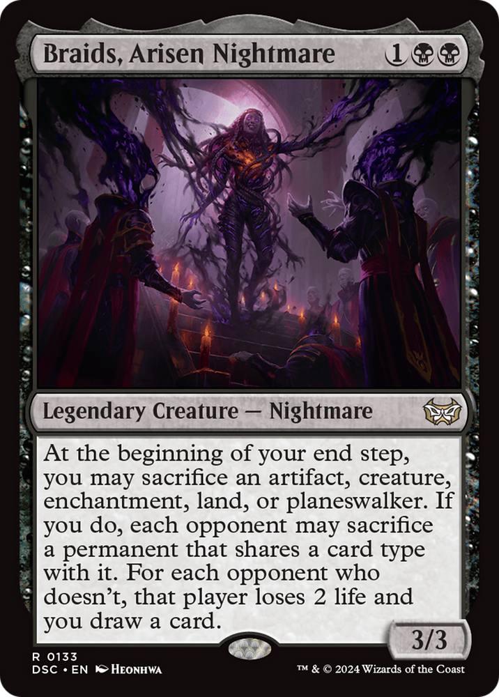 Braids, Arisen Nightmare [Duskmourn: House of Horror Commander]