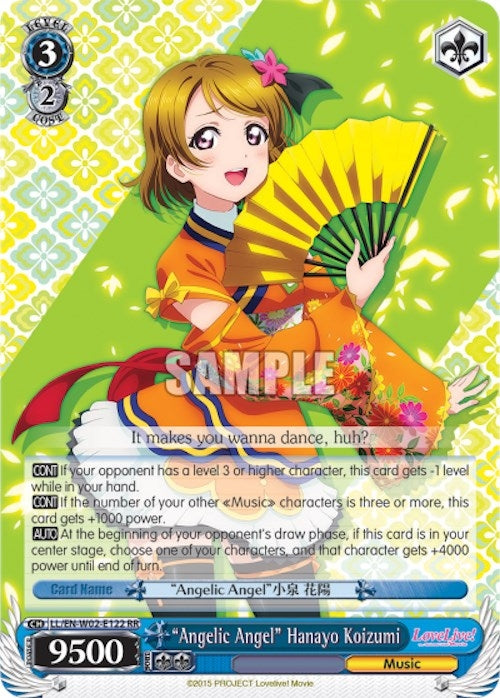 "Angelic Angel" Hanayo Koizumi (LL/EN-W02-E122 RR) [Love Live! DX Vol.2]