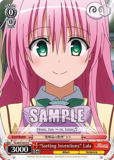 "Sorting Inventions" Lala (TL/W37-E075 C) [To Loveru Darkness 2nd]