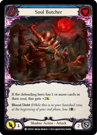 Soul Butcher (Blue) [DTD183] (Dusk Till Dawn)