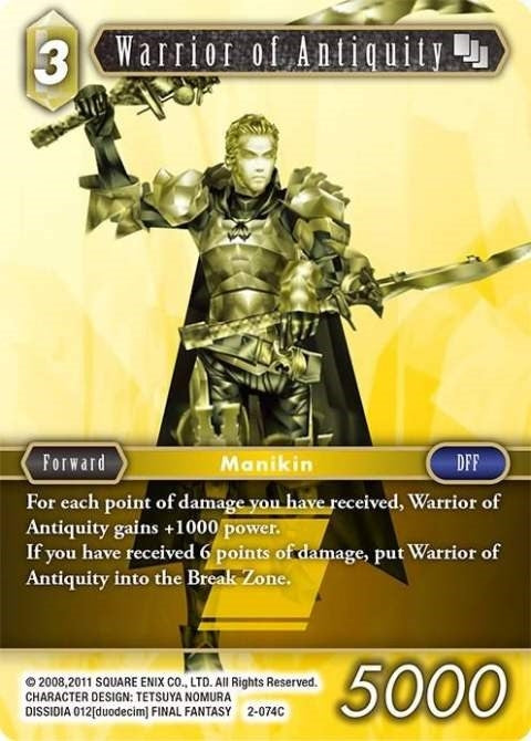 Warrior of Antiquity (Opus II) (2-074C)