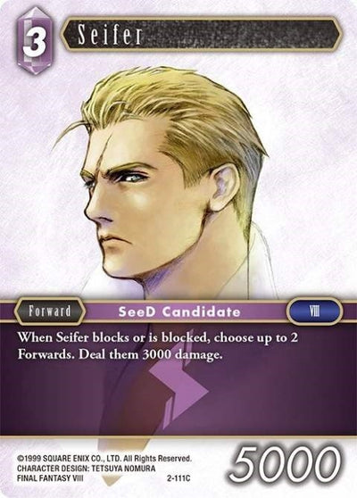 Seifer (Common) (Opus II) (2-111C)