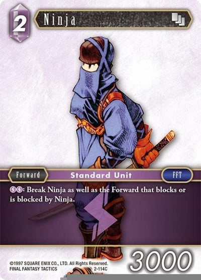 Ninja (Male Unit) (Opus II) (2-114C)