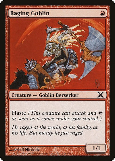 Raging Goblin (10th Edition) (224) (10E)