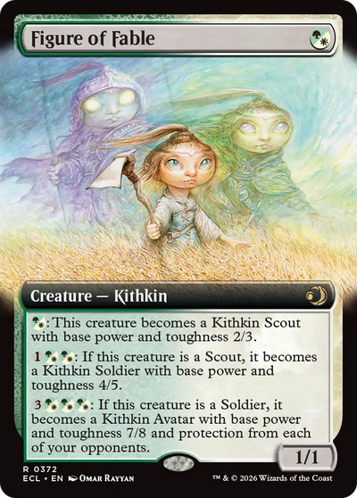 Figure of Fable (Extended Art) [Lorwyn Eclipsed]