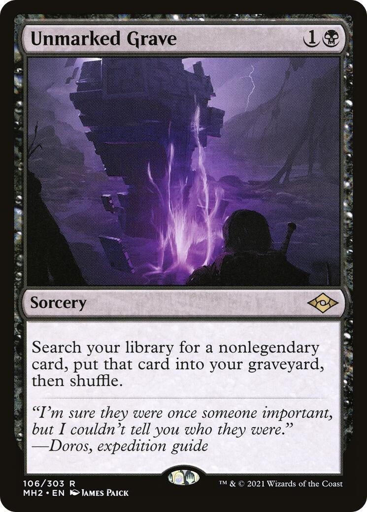 Unmarked Grave [Modern Horizons 2]