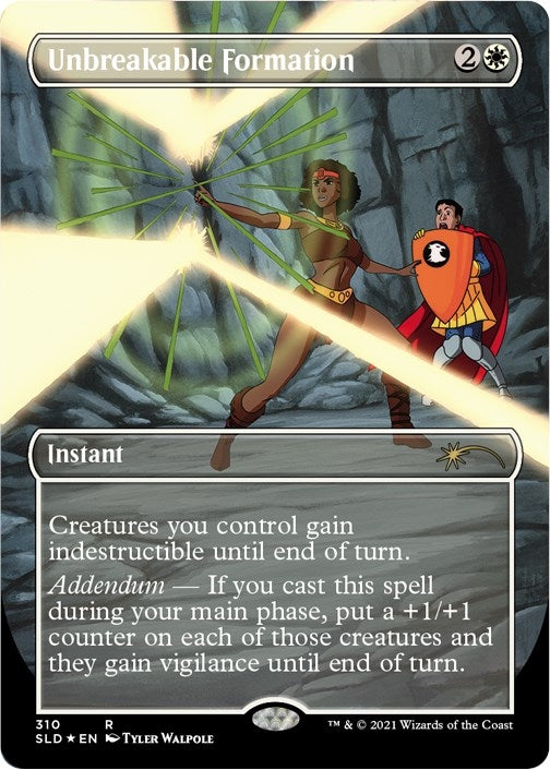 Unbreakable Formation (Borderless) [Secret Lair Drop Series]