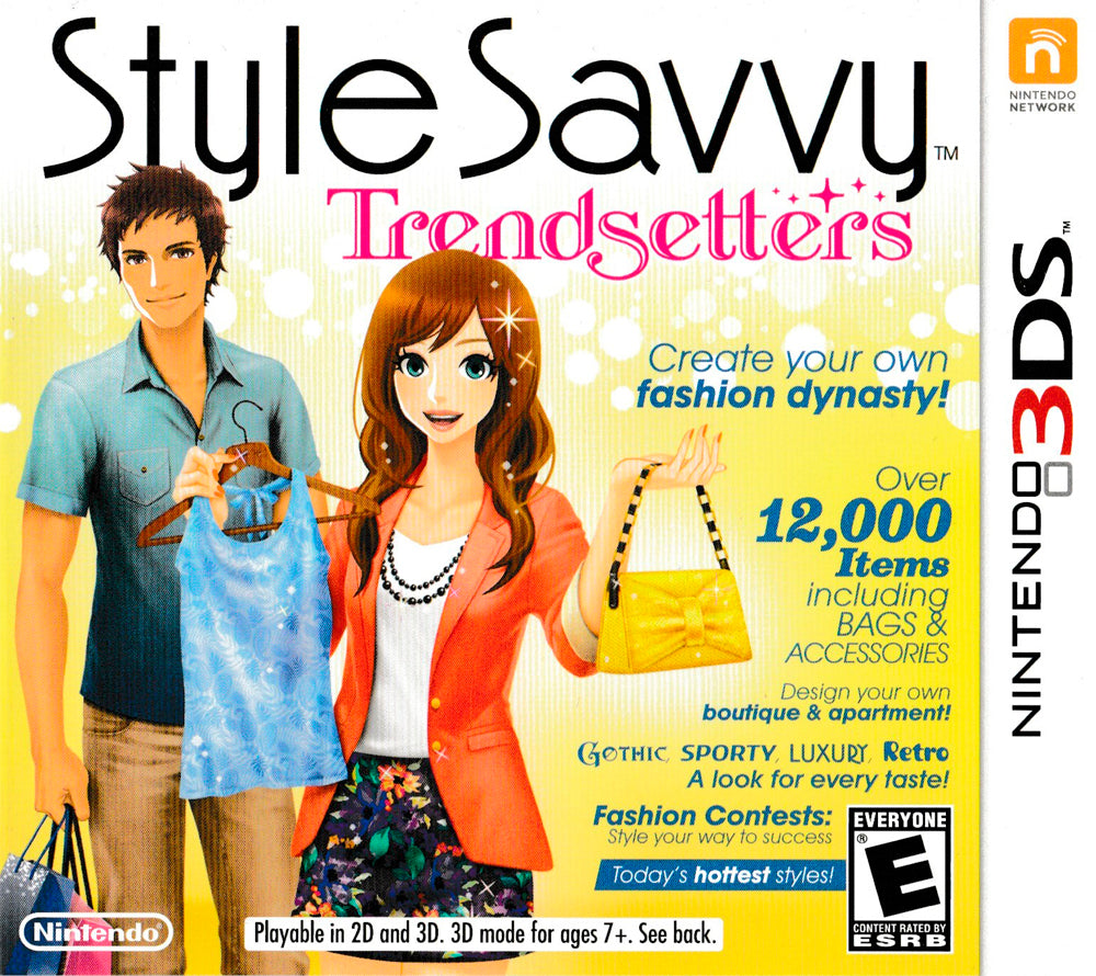 Style Savvy Trendsetter - 3ds