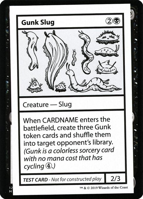 Gunk Slug (2021 Edition) [Mystery Booster Playtest Cards]