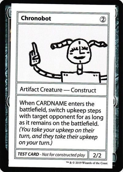Chronobot (2021 Edition) [Mystery Booster Playtest Cards]