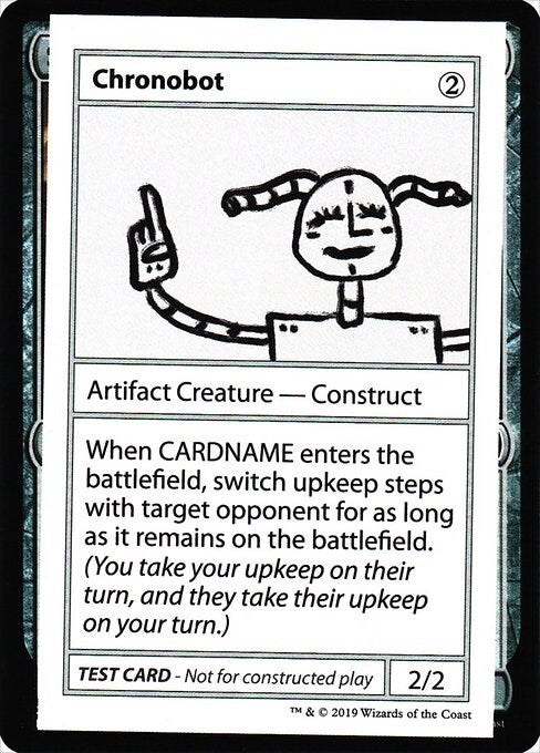 Chronobot (2021 Edition) [Mystery Booster Playtest Cards]