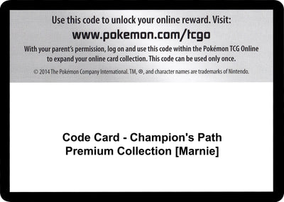 Code Card - Champion's Path Premium Collection [Marnie]