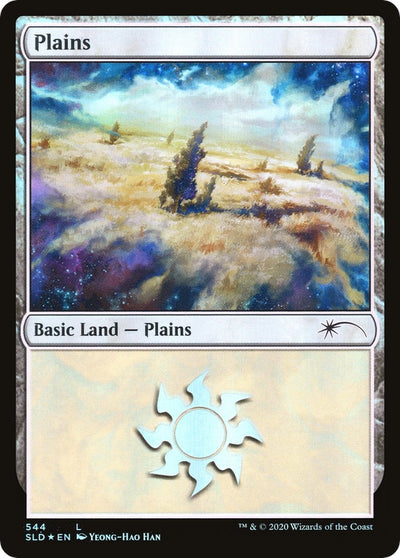 Plains (Enchanted) (544) [Secret Lair Drop Promos]
