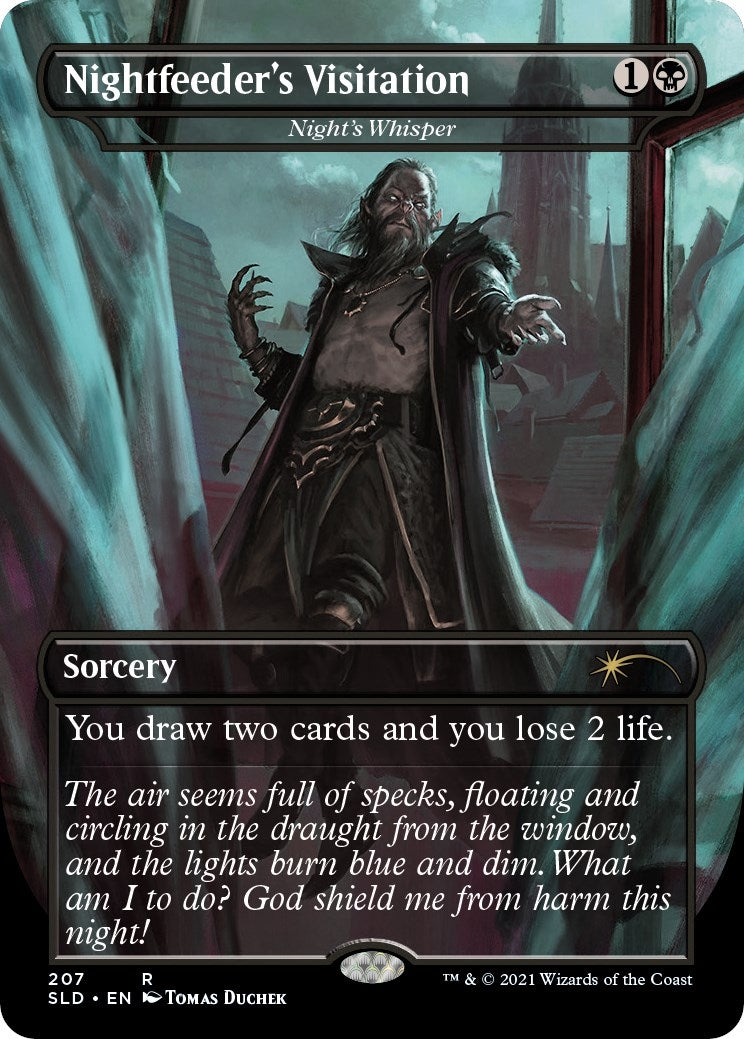 Night's Whisper - Nightfeeder's Visitation [Secret Lair Drop Series]