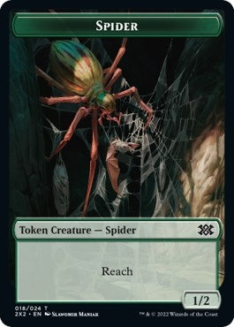 Spider // Knight Double-Sided Token (18 // 5)