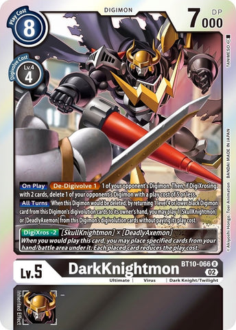 DarkKnightmon [BT10-066] [Xros Encounter]