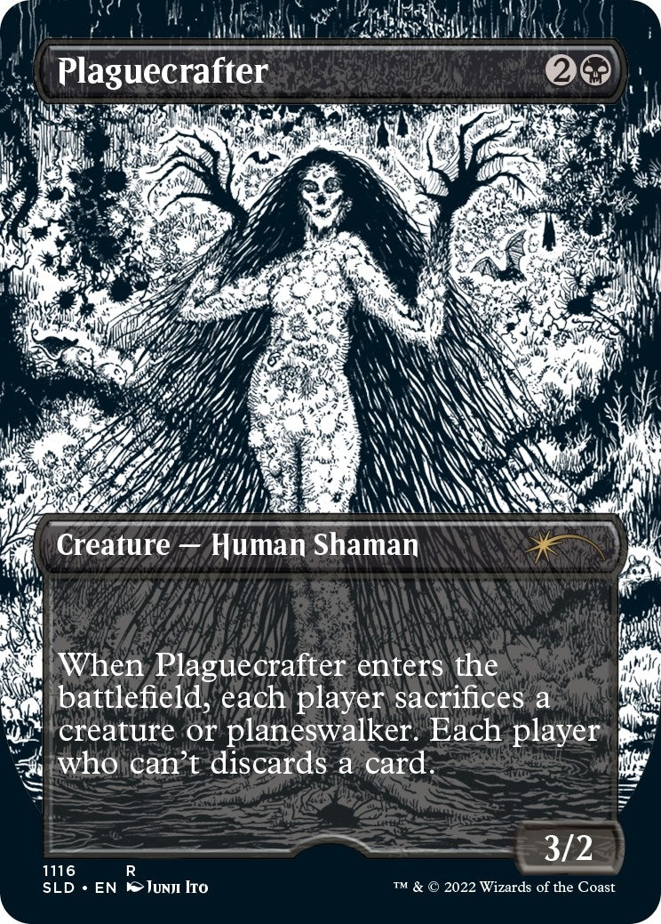 Image for Plaguecrafter (Borderless) (Secret Lair Drop Series) (1116) (SLD) - Magic: The Gathering