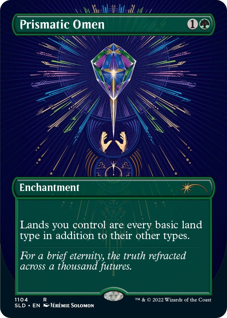 Prismatic Omen (Borderless) [Secret Lair Drop Series]