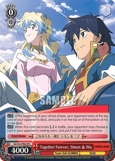 Together Forever, Simon & Nia (Anime Expo 2018) [Promotional Cards]