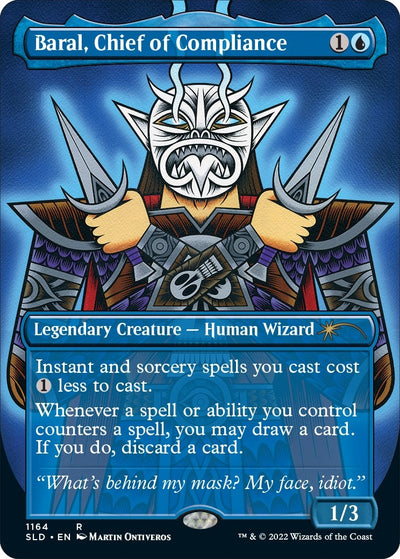Baral, Chief of Compliance (Borderless) [Secret Lair Drop Series]