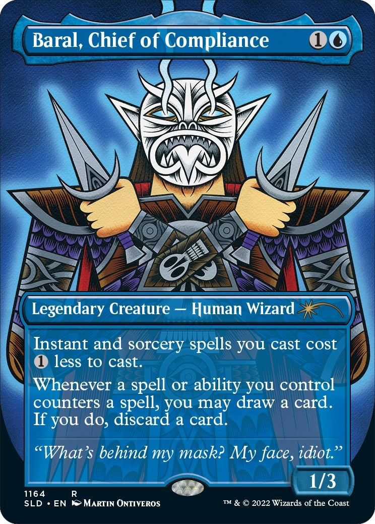 Baral, Chief of Compliance (Borderless) [Secret Lair Drop Series]