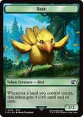 Bird (0016) // Wizard (0014) Double-Sided Token [FINAL FANTASY Tokens]