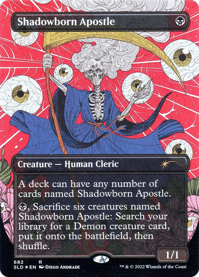 Shadowborn Apostle (Borderless) (682) [Secret Lair Drop Promos]