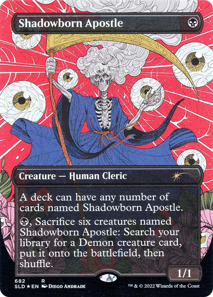 Shadowborn Apostle (Borderless) (682) [Secret Lair Drop Promos]