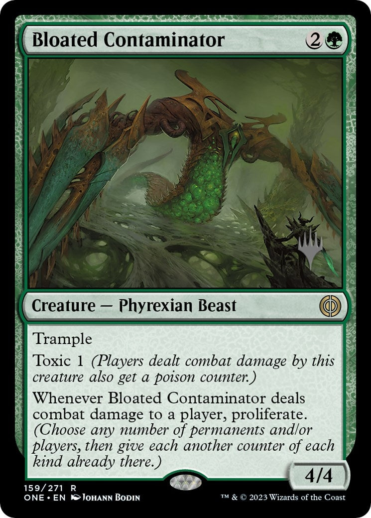 Bloated Contaminator (Promo Pack) [Phyrexia: All Will Be One Promos]