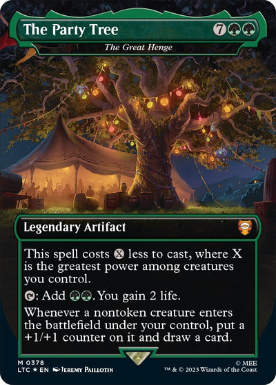 The Party Tree - The Great Henge (Surge Foil Realms and Relics) [The Lord of the Rings: Tales of Middle-Earth Commander]