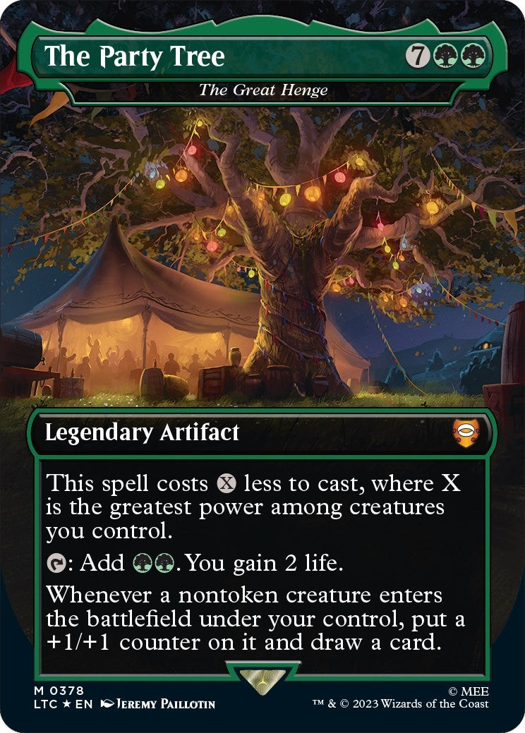 The Party Tree - The Great Henge (Surge Foil Realms and Relics) [The Lord of the Rings: Tales of Middle-Earth Commander]