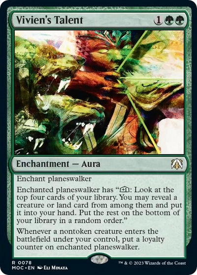 Vivien's Talent [March of the Machine Commander]